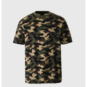 เสื้อยืดผู้ชายทรงปกติ ผ้าฝ้าย 100% ระบายอากาศได้ดี สไตล์ลำลอง สตรีทแวร์ คอกลม แขนสั้น 160GSM - Product Image 6