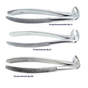 Kit de Fórceps Dentales Manuales de Acero Inoxidable de Alta Calidad Clase I - Juego de Instrumentos Dentales Reutilizables para Extracción de Dientes - Product Image 6