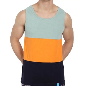 เสื้อกล้ามออกกำลังกายพรีเมียมสำหรับผู้ชาย เนื้อผ้าบางเบา ระบายอากาศได้ดี สวมใส่สบาย ดีไซน์ทันสมัย - Product Image 1