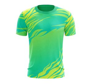 Gran oferta, camiseta de entrenamiento deportivo para hombre, camiseta de sublimación de manga corta de algodón 100%, transpirable para verano, Top de estilo de vida - Product Image 4