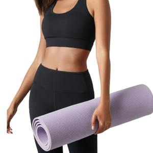 Ensemble de yoga 2 pièces respirant et imperméable pour femmes grandes tailles avec soutien-gorge de yoga à ourlet élargi pour la course en extérieur et l'exercice - Product Image 3