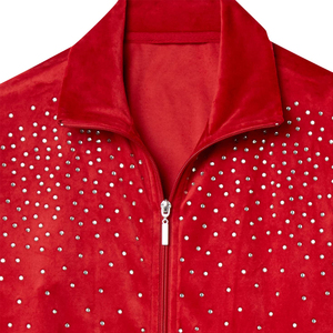 Survêtements en coton 100 % légers et à séchage rapide pour femmes, grande taille, avec strass, dernière collection 2026, vente en gros - Product Image 5