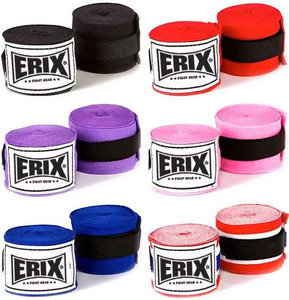 Vendas elásticas de algodón para boxeo, soporte para muñeca, para MMA, Muay Thai, Kickboxing, entrenamiento en gimnasio - Product Image 2