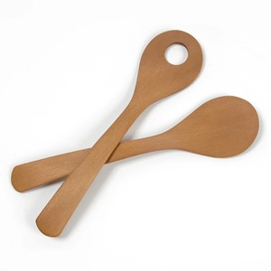 Elevated Wooden Salad <b>Serving</b> Set – Handcrafted Spoon & Fork for Refined Dining Experiences - Product Image 4