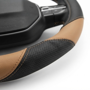 Funda de Volante de Cuero con Base Plana en Forma de D, Estilo Deportivo, Protector de Volante de Coche Premium, Personalizado OEM, Venta al Por Mayor - Product Image 6