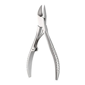 Coupe-ongles professionnel en acier inoxydable avec lames courbes et droites, pointe affûtée pour les ongles des doigts et des orteils - Outil de toilettage durable - Product Image 4