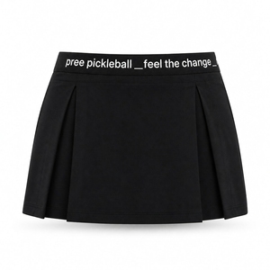 Falda pantalón premium personalizada para mujer de pickleball, cintura elástica, secado rápido, rendimiento en cancha de verano, 100% poliéster, OEM ODM - Product Image 2