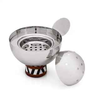 Quemador de Incienso de Lujo de Madera y Oro, Quemador de Incienso Árabe Oud, Soporte de Incienso Metálico, Decoración para el Hogar, Quemador de Fragancias - Product Image 5