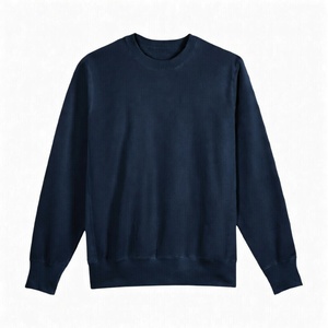 Sweat-shirts basiques vierges pour hommes, à manches longues, couleur unie, chauds et épais, doublés polaire, avec logo personnalisé, 480 g/m², vente en gros fabricant - Product Image 3