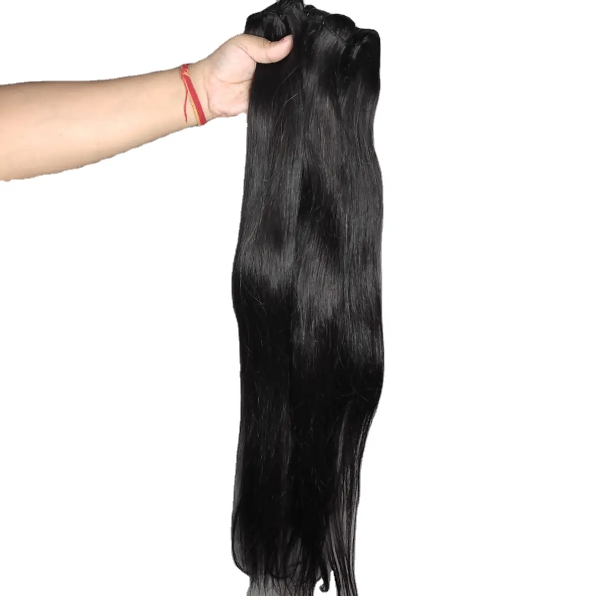 Bestseller Übersee Indien Großhandel Rohe unverarbeitete Jungfrau Brasilia nische Indische Bündel Haar verkäufer