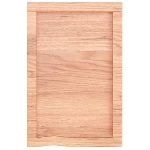 ชั้นวางของติดผนังไม้โอ๊คสีน้ำตาลอ่อน ทนทาน ขนาด 23.6 นิ้ว x 15.7 นิ้ว ดีไซน์สวยงามและใช้งานได้ยาวนาน - Product Image 6