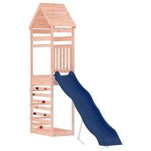 Structure de jeu extérieure en bois bleu, équipement de divertissement extérieur - Product Image 3