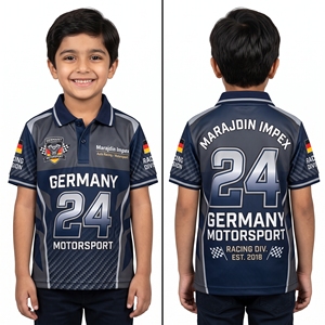เสื้อผู้ชายแบบกำหนดเองสำหรับทีมแข่งออสเตรเลีย เสื้อกีฬาพิมพ์ลายแบบ Sublimation พร้อมโลโก้ ชื่อ และหมายเลขส่วนตัว ผ้าฝ้าย 100% - Product Image 6