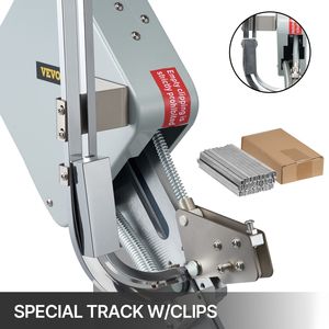 Clipper Manuale a U per Salsicce, Attrezzo per Sigillatura e Confezionamento Salsicce, 1 Scatola con 5000 Fibbie - Product Image 5