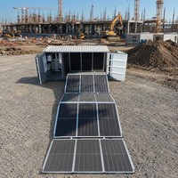 Sistema de Almacenamiento de Energía Solar en Contenedor LiFePO4 de 40 pies, 500 kWh, 10 MW, con Refrigeración, para Uso Fuera de la Red
