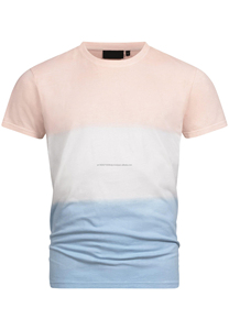 New Casual Men's T-Shirt Summer Fashion Short-Sleeved <b>Round</b> Neck Solid Color Pattern T Shirts for Men - Product Image 4