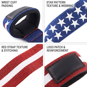 Gym Weightlifting Straps Designed Maximum Grip Support Wrist Comfort Deadlifts Rows Pull Ups <b>Strength</b> <b>Training</b> Low Price Straps - Product Image 5