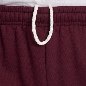 Pantalon de jogging en coton bordeaux, taille élastique, décontracté, avec poches latérales, en tissu tricoté respirant, idéal pour l'automne - Product Image 5