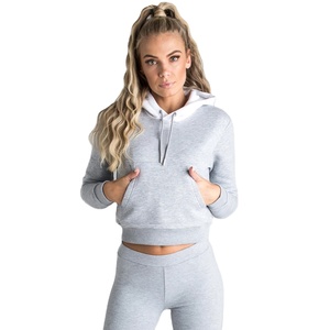 Sweat-shirt à capuche décontracté pour femme, hiver, tissé doux, anti-plis, respirant, broderie, logo imprimé personnalisé, 100% coton - Product Image 4