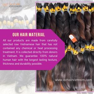 Extensions de cheveux vierges en gros, cuticules alignées, Remy, lisses et ondulées, double trame, cheveux vierges non traités, cheveux vietnamiens - Product Image 6