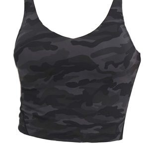 Sujetador Deportivo de Alta Calidad, Talla Grande, Sin Costuras, de Alta Sujeción, Transpirable, para Gimnasio, Entrenamiento, Yoga, Fitness, Personalizado para Mujer, Spandex/Nailon - Product Image 1