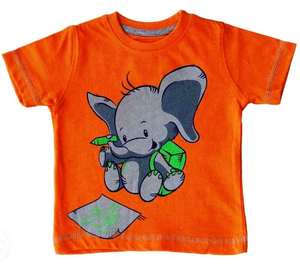 Fabricante Directo de Fábrica, Camisetas de Algodón para Niños, Camisetas Estampadas de Verano para Bebés, Manga Corta, Alta Calidad, Proveedor Mayorista OEM - Product Image 6