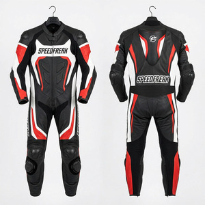 Combinaison de course moto en cuir monopièce SPEEDFREAK - Product Image 3