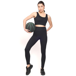 Conjunto de Yoga de Cintura Alta para Mujer, Diseño Nuevo y Personalizado, Cómodo, Ajustado, Moderno, Transpirable, de Alta Calidad, Ropa Deportiva Activa - Product Image 1