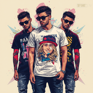 เสื้อยืดผู้ชาย แขนสั้น ผ้าฝ้าย สไตล์ลำลอง แบบพื้นฐาน พร้อมบริการรับผลิตแบบ OEM ODM - Product Image 1