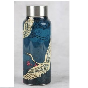 <b>Drinking</b> Juices Health Benefits <b>Copper</b> Water Decorative Kitchenware Fruits Juice Storage Design Enamel Printed <b>Copper</b> <b>Bottle</b> - Product Image 1