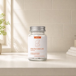 [FROM OREUM] Pasta de Dientes Sólida para el Cuidado del Huésped, Sabor Mandarina de Jeju, 60 Tabletas para Baños de Hoteles - Product Image 4