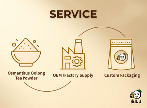 ชาอู่หลงออสแมนธัสแบบโคเชอร์ บรรจุในกระป๋องเล็กสำหรับชาผง - Product Image 4