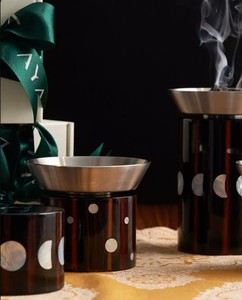 Luxury Mother of Pearl <b>Bakhoor</b> Burner Mabkhara Arabic <b>Oud</b> Incense Sandalwood Eco-Friendly Home Fragrance Decor - Product Image 3