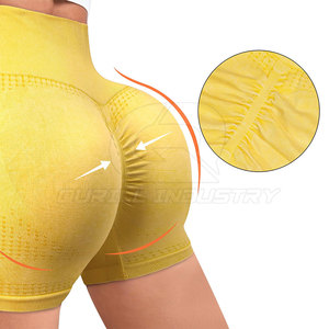 High Performance Hot Shorts Scrunch <b>Booty</b> Shorts Washed Built for Flexible Movement and Comfort Wear Skinny Fit - Product Image 3