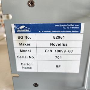 Novellus DFE REV. E G19-10099-00 Distribution de gaz - Équipements et pièces semi-conductrices d'occasion fiables à l'échelle mondiale chez - Product Image 6