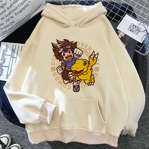 เสื้อฮู้ดผู้ชาย สไตล์เกาหลี แนวอนิเมะ ชุดวอร์ม เสื้อคลุมมีฮู้ด ผู้ชาย เสื้อผ้าสไตล์โกธิค - Product Image 2