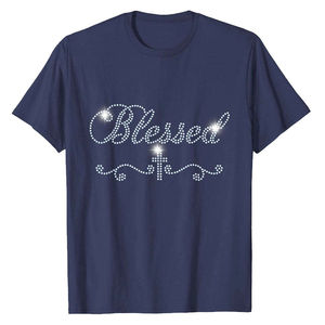 Camiseta brillante para un look casual glamuroso, fiestas o uso diario. - Product Image 3