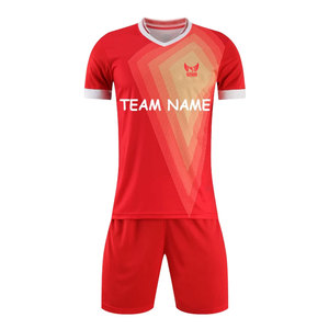 Uniforme de Fútbol de Diseño Personalizado de Alta Calidad, Uniforme de Fútbol Transpirable Más Vendido para Unisex - Product Image 1
