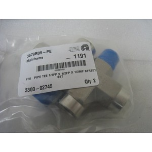 4 NOUVEAUX Raccords en T AMAT 3300-02745 1/2FP x - Équipements et Pièces Semi-conducteurs Mondiaux de Confiance - Product Image 1
