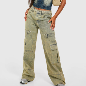 Pantalones Vaqueros de Mujer al por Mayor, Más Vendidos, 100% Algodón, Invierno, Ecológicos, Casuales, Transpirables, Tallas Grandes, para Uso en Exteriores - Product Image 1