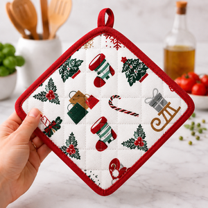 Beautiful Christmas printed design Bright Color <b>Pot</b> <b>Holder</b> 100% OEM Highest Selling Kitchen <b>Pot</b> <b>Holder</b> At Lowest Price.. - Product Image 4