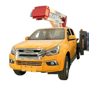 Nueva Camioneta ISUZU Diésel 4x2 4x4 con Plataforma Elevadora <span class=keywords><strong>para</strong></span> <span class=keywords><strong>Trabajos</strong></span> Eléctricos en Altura, con Cesta Aislada, Precio Bajo - Product Image 2