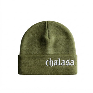 Custom Embroidered Logo Thermal Knit Cuffed Beanies <b>Hat</b> for <b>Men</b> and Women Classic <b>Winter</b> Style for Travel - Product Image 5