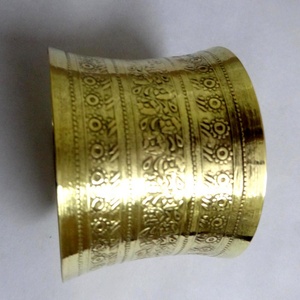 แหวนผ้าเช็ดปากลายอักษรย่อ,ทำจากโลหะทำด้วยมือไม่ซ้ำใคร - Product Image 6