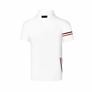 Camiseta Polo de Diseño Nuevo para Hombre, para Verano, en Algodón de Alta Calidad, Talla Grande, Material Informal, Diferentes Colores - Product Image 5