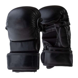 Gants de Sparring MMA et Muay Thai Professionnels de Haute Qualité pour Hommes – Anti-Humidité, Respirants, Antidérapants avec Fermeture Auto-Agrippante - Product Image 3