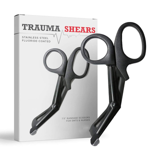 Ciseaux manuels pour traumatismes et bandages, pour infirmières, techniciens médicaux, premiers secours, en acier inoxydable fluoré, utilisation hospitalière, autoclavables - Product Image 1