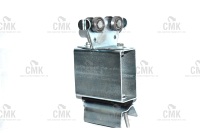 Chariot de câble manuel en acier inoxydable CMK CT3032-01 pour grue EOT, porte-câble 3 couches, 4 roues, charge 30-60 kg, moulage par investissement