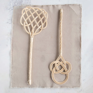 Eco Friendly Rattan Carpet Beater 75cm Reed Handcrafted <b>Rug</b> Beater for Dust Removal Traditional Tool Vietnam Manufacturer - Product Image 1