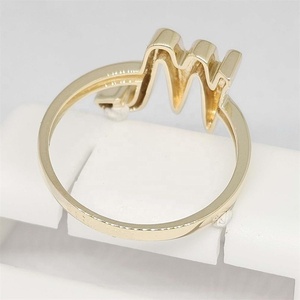 Anillos de Constelaciones a Precio de Fábrica en Oro Amarillo de 18K, 14K y 9K, Diseño Clásico Simple para Bodas y Fiestas de Mujeres - Product Image 5